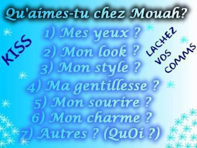 qu aimez vous chez moi